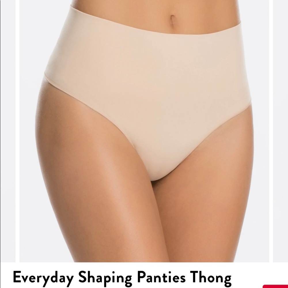 NWT SPANX Everyday Shaping Panties Thong